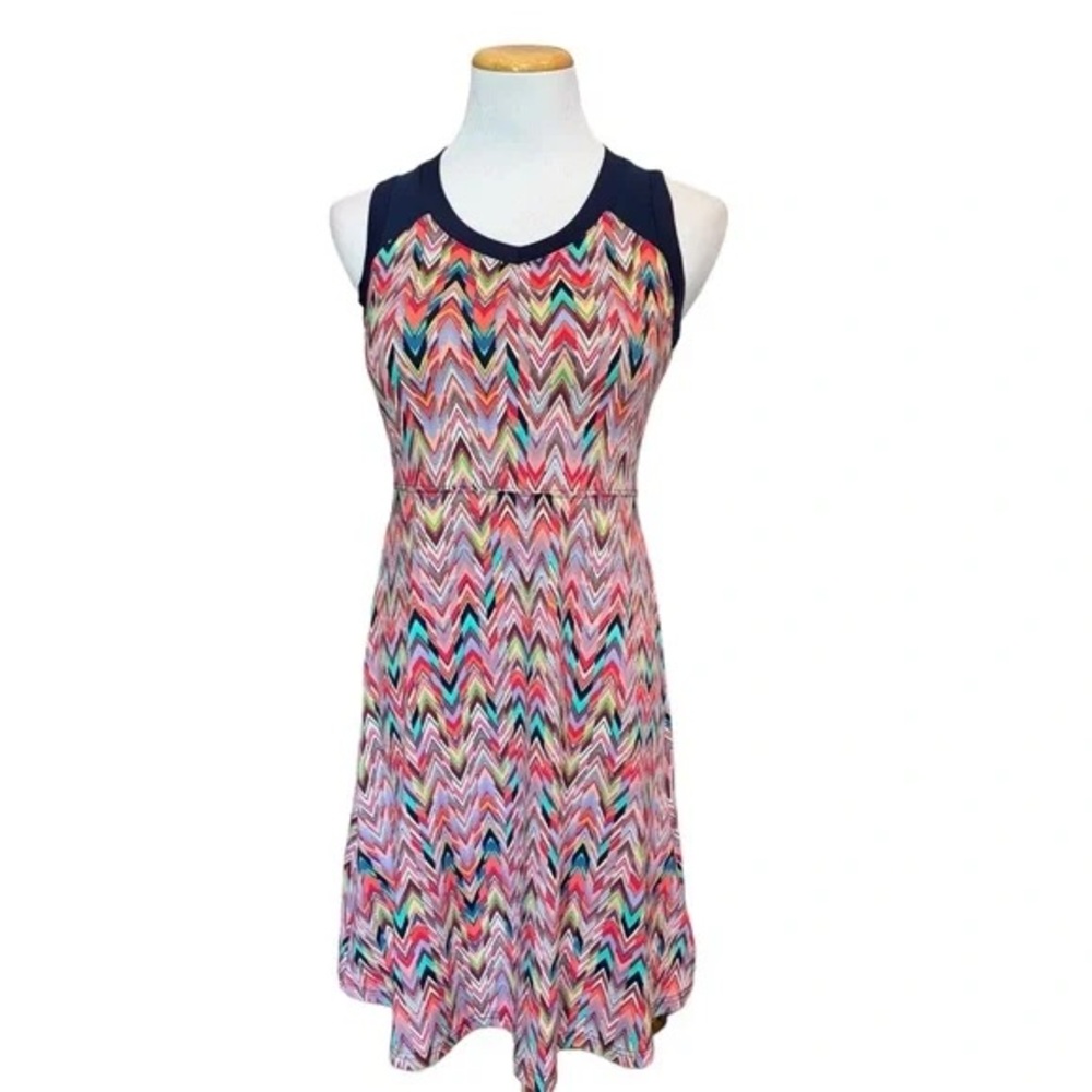 Title Nine Diamalete Chevron Athletic Golf Dress Size Small S